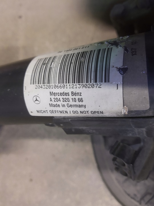 фото №6, Mercedes c w204 рестайлінг права поворотна опора+ важелі