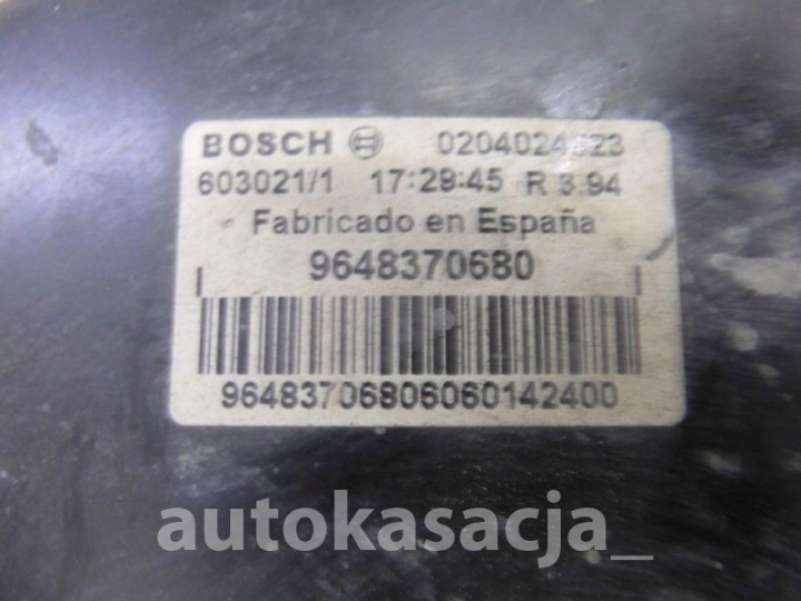 фото №6, Partner i вакуумный усилитель тормозов (серво) 1,6hdi bosch 0204024823