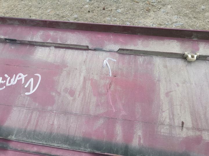 фото №6, Mercedes w124 планка широкая дверь перед левая