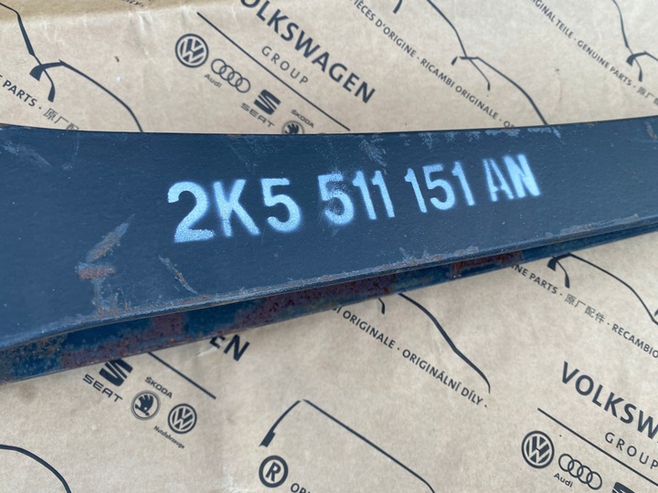 фото №9, Gd vw caddy 2k5 ресора листова ресора зад задні 2k5511151an оригінальні