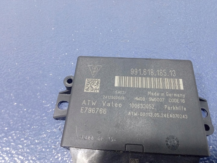 фото №3, Porsche cayman 728 модуль блок управления pdc 99161818513