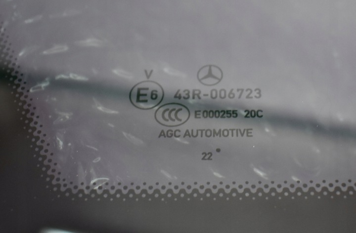 фото №3, Mercedes w213 ліва скло задня кузовна нова