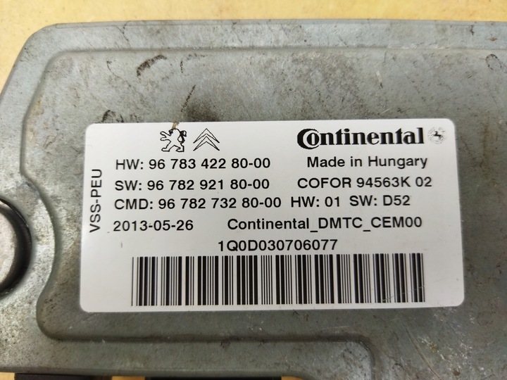 фото №3, Citroen peugeot модуль старт сплав блок керування