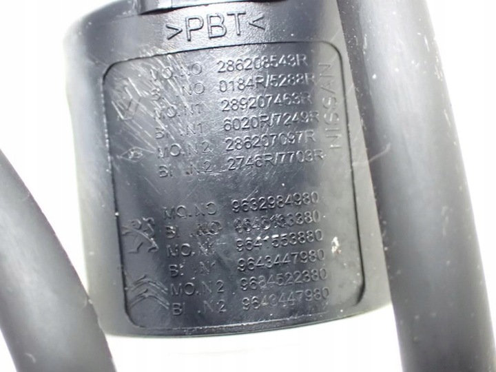 фото №8, Бачок склоомивача помпа 289107030r 286208543r renault zoe ii 21r