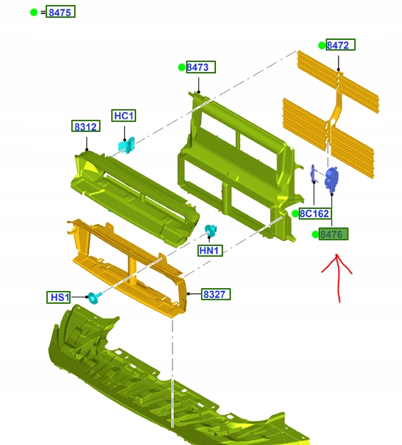 фото №12, Двигунчик жалюзі ford s-max galaxy tourneo connec