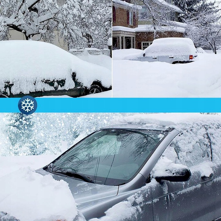 фото №11, Міцна килимок велика захист na скло протиморозна протиобмерзальна автомобіля автомобіль