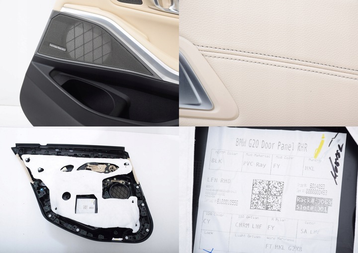 фото №16, Bmw g20 g21 боковина перед зад лівий праві hk canberra бежевий harman кардон