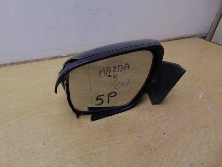 фото №11, Дзеркало ліві mazda 5 ii cw 2010- 5 pin європа