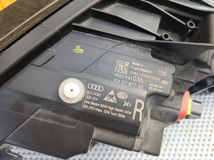 фото №6, Лампа перед права audi a6 c7 рестайлінг повний led matrix 4g0.941.036