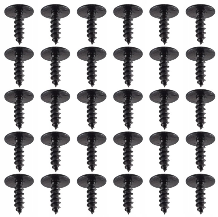 фото №12, 50x винт винт torx t25 бампера подкрылки vw audi skoda seat samogwintujący