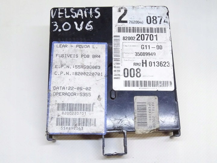 фото №1, Renault vel satis 01-09 модуль bsi