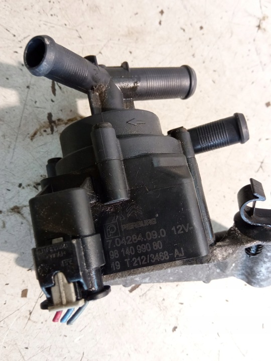 фото №2, Citroen c3 aircross помпа води 1.2 thp