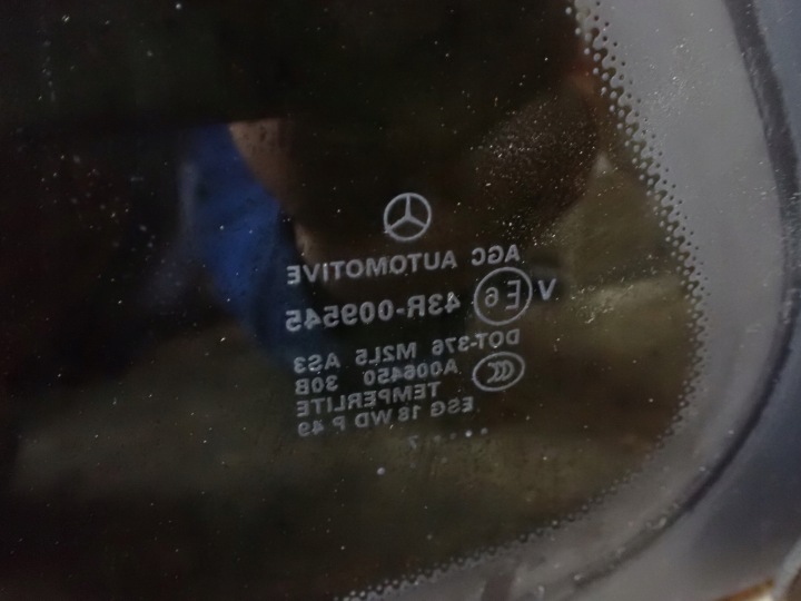 фото №8, Скло кузова праве зад mercedes gls ii x166 3.0 17r 9363