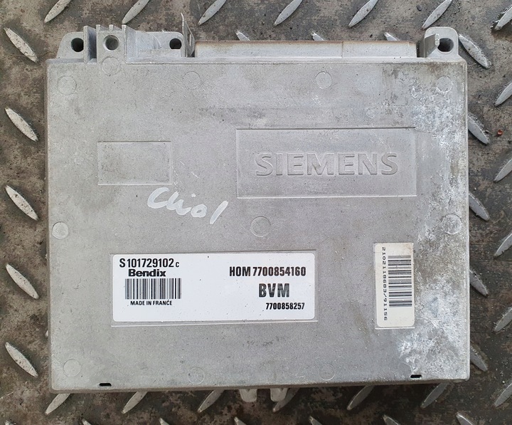 фото №1, Комп'ютер блок керування renault clio i 1.2 7700858257