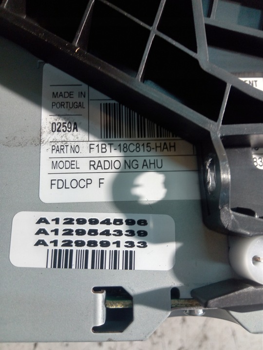 фото №11, Ford focus mk3 рестайлінг радіо навігація дотик панель