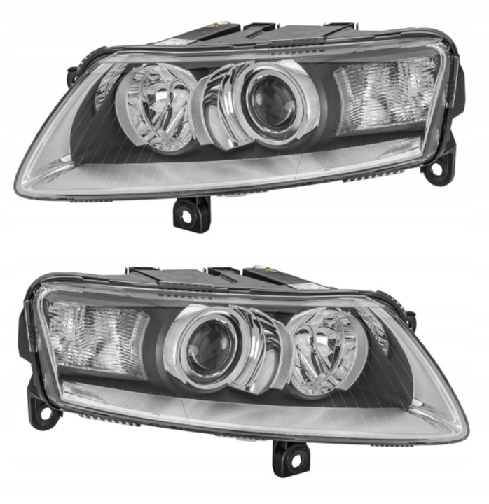 фото №1, Audi a6 c6 04-08 комплект фари передніх tyc