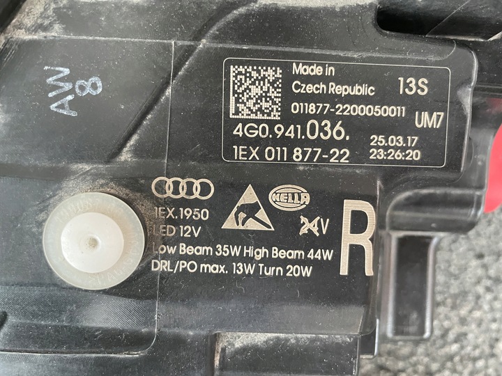 фото №6, Audi a6 c7 4g рестайлинг 4g0 matrix левый правый фара