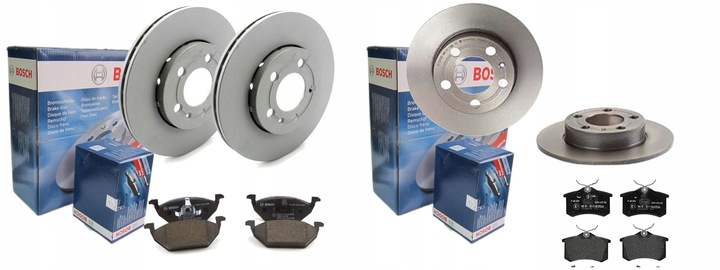 фото №1, Диски гальмівні колодки p+t bosch seat leon i ibiza iv v
