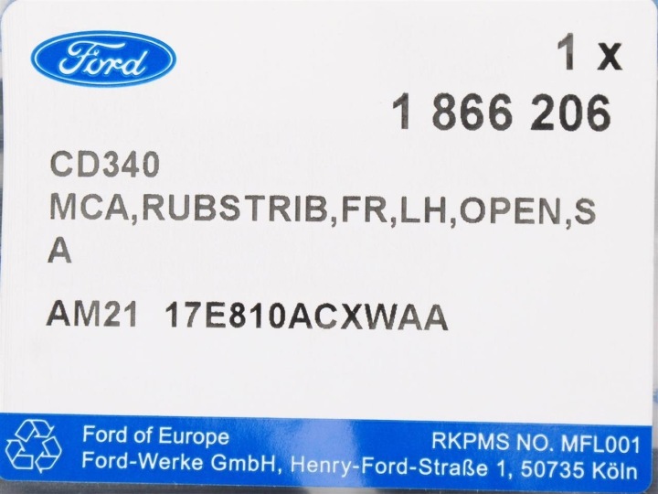 фото №15, Рамка ліва світла led ford s-max mk1 2010-15_ 1866205 _ am21-17e811-acxwaa