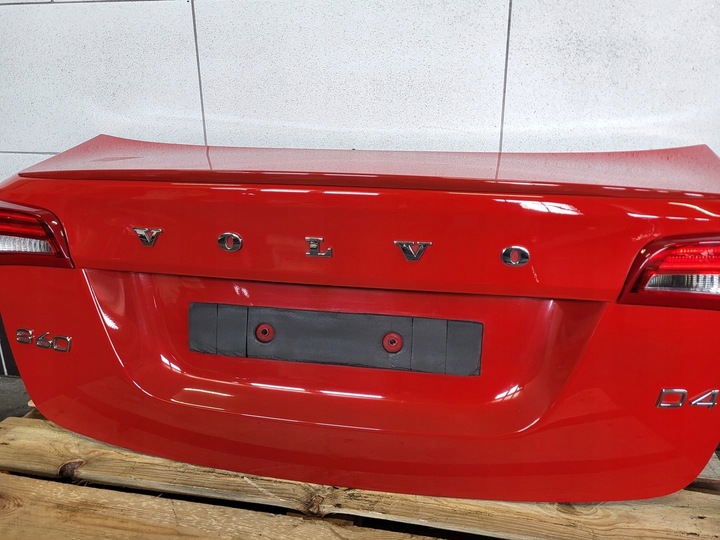 фото №11, Крышка багажника зад комплектная sedan 612-46 612-00 volvo s60 ii r-design