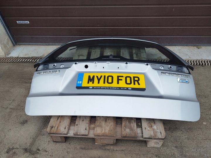 фото №9, Кришка скло зад subaru forester iii роки 2008-2012 колір c6z оригінал