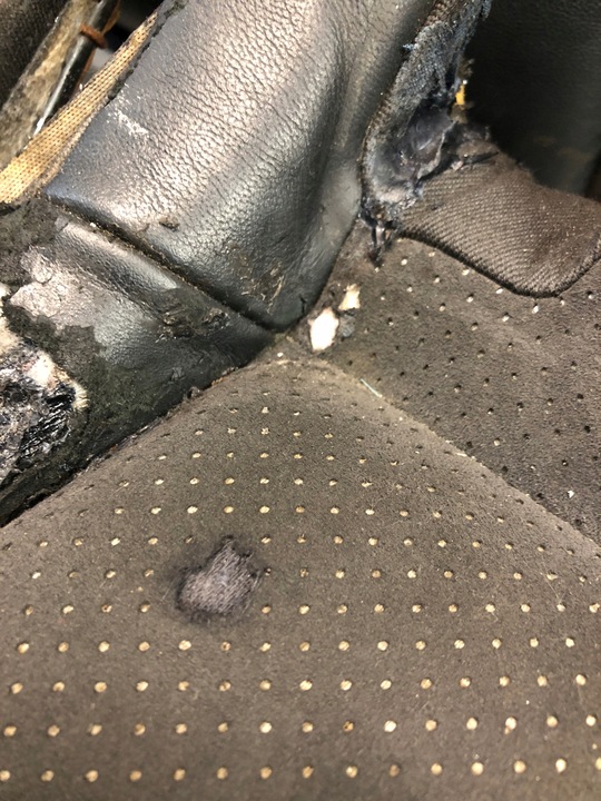 фото №13, A6 c7 s line сиденья ковши кожа+ алькантара подогрев комплект