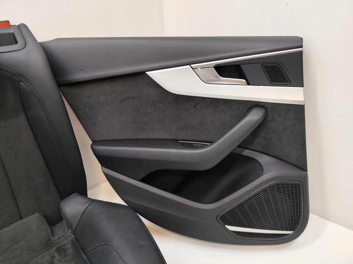 фото №15, Audi a4 b9 sedan сидіння диван обшивки тунель шкіра алькантара