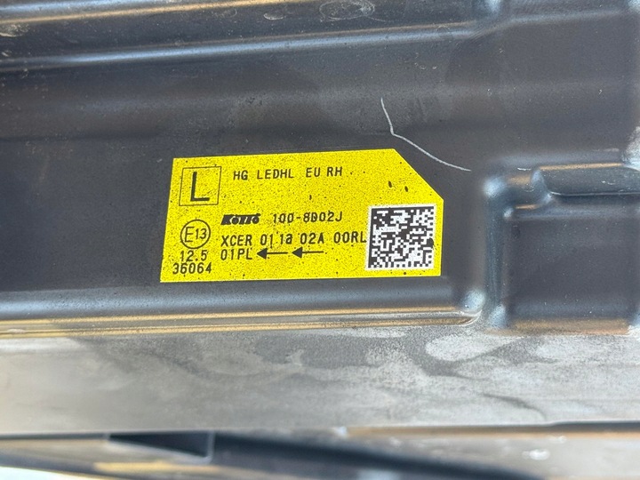 фото №11, Лампа передня права nissan qashqai j12 iii повний led