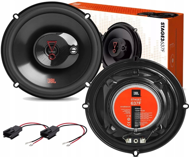 фото №1, Jbl 637 динамики peugeot 206 207 307 cc 407 citroen c2 c4 xsara picasso c5