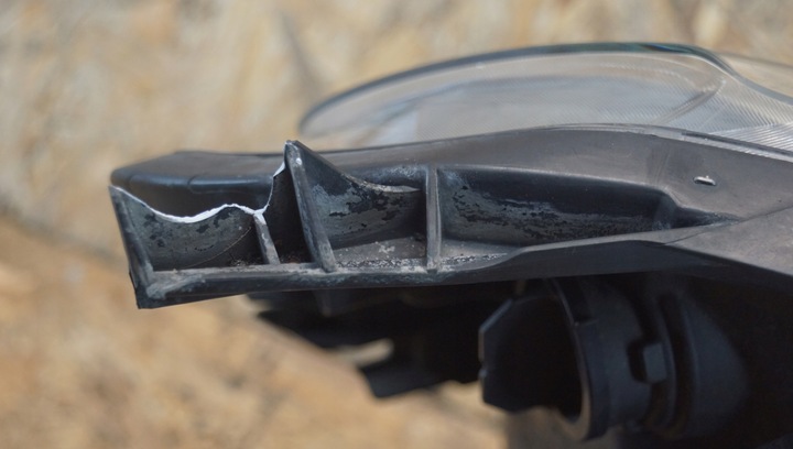 фото №12, Лампа левый перед nissan qashqai j10 рестайлинг 26060br01b