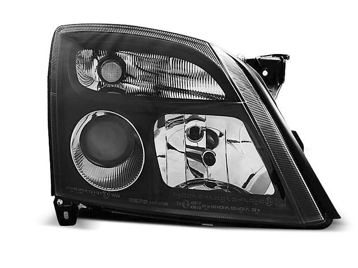 фото №1, Лампы передние opel vectra c 04.02-08.05 чёрные