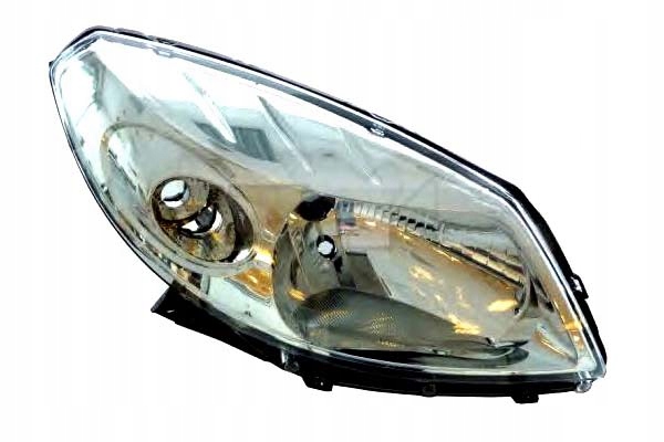 фото №2, Tyc фара h4 механічний колір вкладиш: chromo