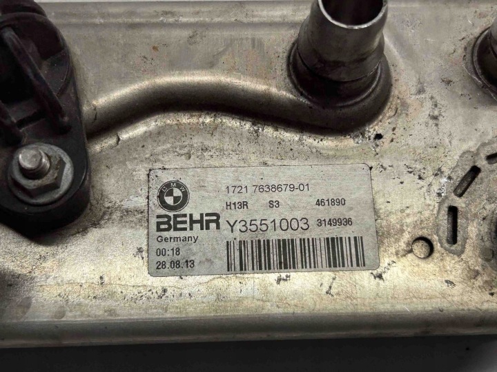 фото №11, Bmw 7 f01 f02 радіатор масла коробки кпп / коробка передач 17217638679 2014 4400cm3
