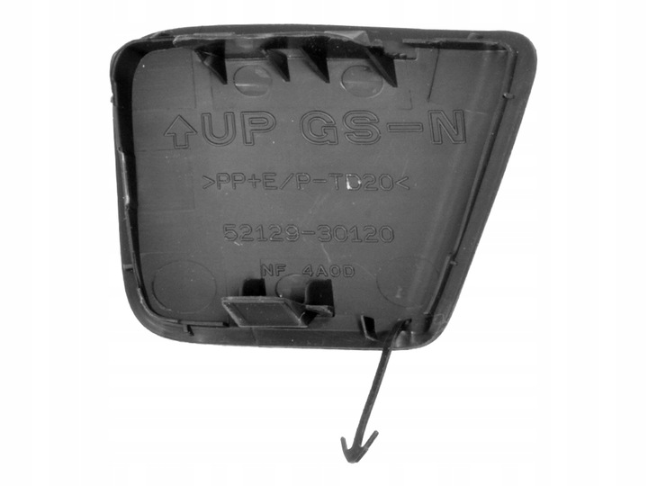 фото №3, Lexus gs 2012-2015 заглушка фаркоп бампера oem 5212930907