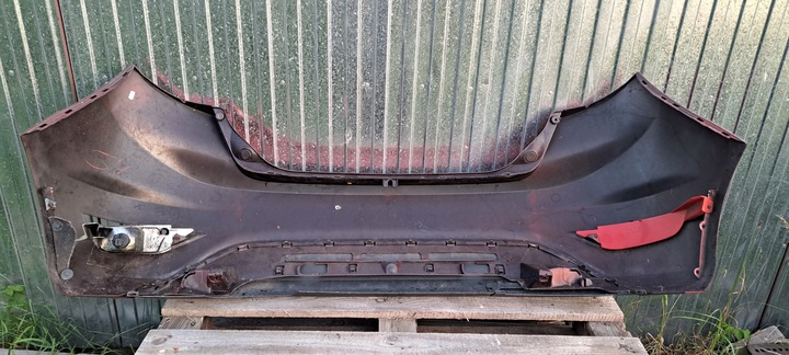 фото №10, Бампер зад задній ford fiesta mk7 vii 3 двері роки 2008-2012 колір t9