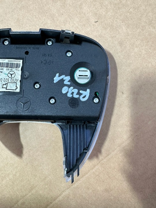 фото №9, Лампа стеля, стеля, інтер'єру mercedes sl r230, w230 za