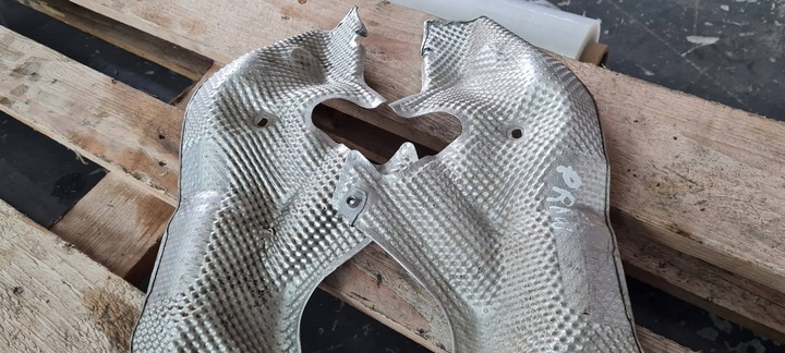 фото №10, Sq8 4m rsq8 q8 защита термическая левая правая 4m0399300c sq7 4m q7