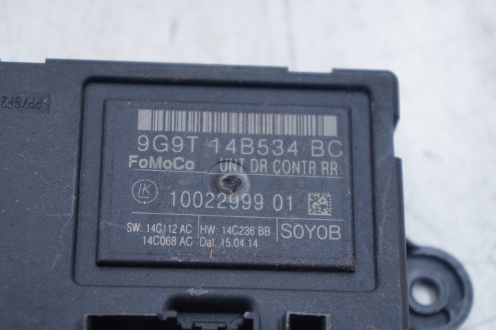 фото №3, Volvo xc60 i s80 ii модуль двері лівий правий зад задній задні 9g9t-14b533-bc