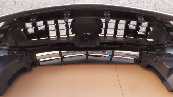фото №15, Mercedes sl amg r232 885 бампер перед решётка звезда a2328858300