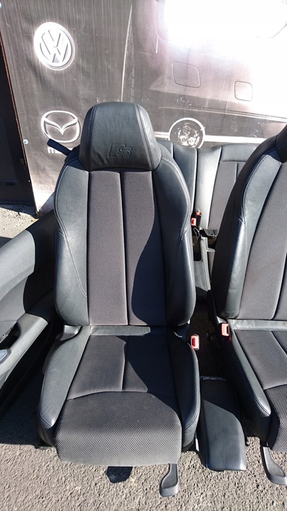 фото №9, Комплект сидінь сидіння диван обшивки audi tt 8s купе s-line