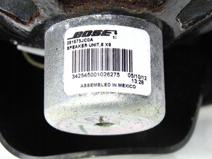 фото №6, Bose динамик дверь левый перед infiniti qx60 jx35 281573jc0a 12-16r