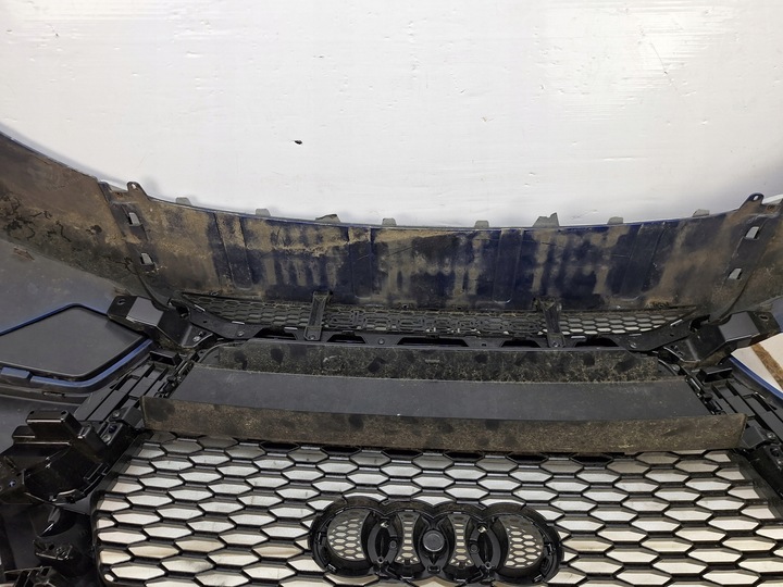 фото №10, Бампер audi rsq3 rs-q3 8u рестайлінг 2014-2019 оригінал оригінальний номер po рестайлінг решітка
