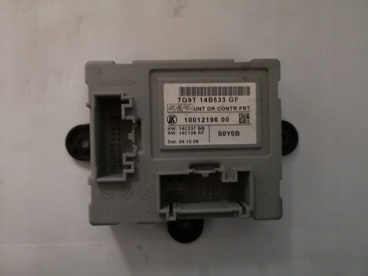 фото №3, Ford mondeo mk4 iv модуль дверь левый переднее перед