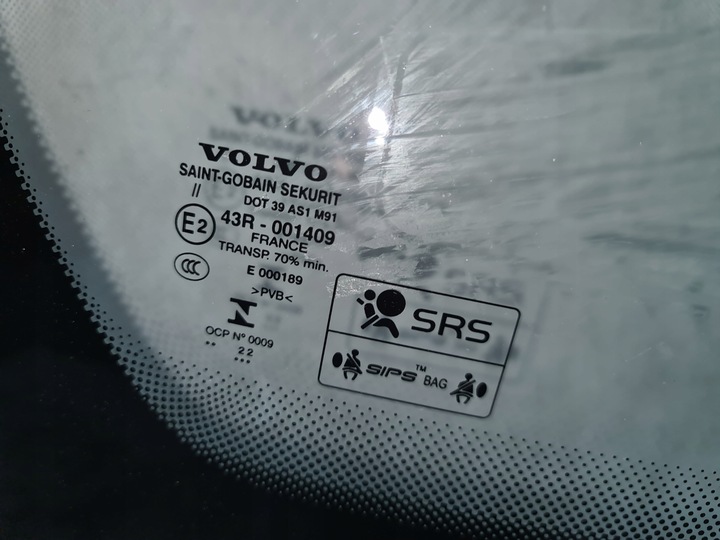 фото №2, Стекло лобовое volvo s60 v60 2022 2023r оригинал