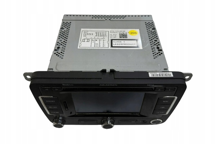 фото №9, Радио з навигация skoda superb ii 3t4 3t0035191a 1.4l бензин 2010