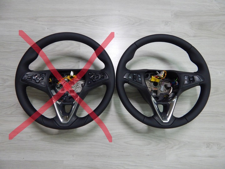 фото №9, Opel astra k v - кермо з підігрівом з підігрівом шкіра obszycie читай опис