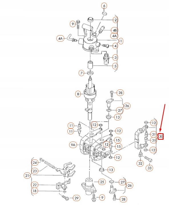 фото №9, New audi tt 8n gearbox selector fork 02a311562a