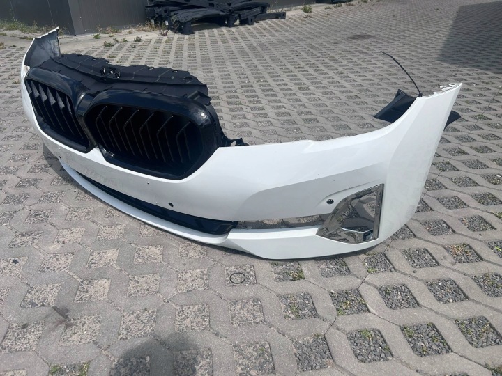 фото №12, Bmw 5 lci g30 g31 бампер перед передний 4xpdc альпийский белый 300 хороший