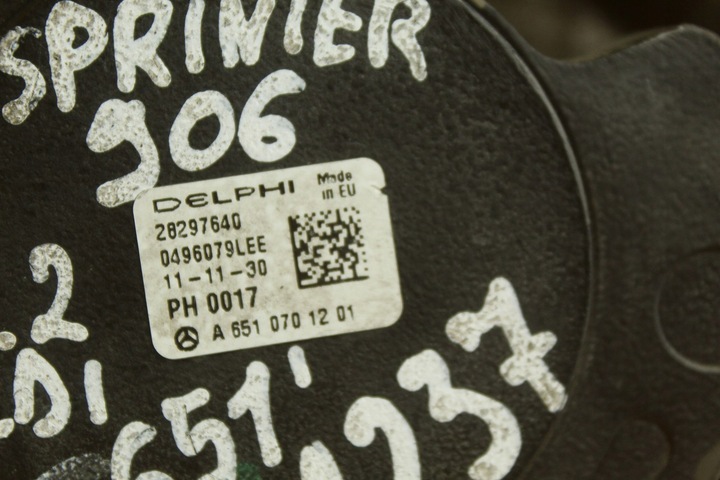 фото №15, Насос впрыскивающий mercedes sprinter 906 651 2.2 a6510701201 28297640