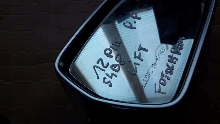 фото №6, S4 b8 рестайлинг a4 зеркало правые перед фотохромный 12pin